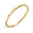 LOVE IN VERONA DIAMOND AND SATIN FINISH BANGLE
