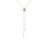 VENETIAN PRINCESS CARNIVAL DIAMOND AND MIXED GEMSTONES LARIAT NECKLACE
