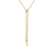 LOVE IN VERONA DIAMOND FLOWER ZIPPER NECKLACE