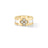 LOVE IN VERONA DIAMOND AND MOTHER OF PEARL RING