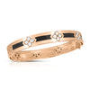 LOVE IN VERONA DIAMOND AND BLACK JADE BANGLE