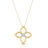 CIALOMA LARGE DIAMOND FLOWER LONG NECKLACE