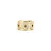 VENETIAN PRINCESS ETCHED FRAME DIAMOND FLOWER RING