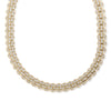 COBRA PAVE DIAMOND WIDE COLLAR NECKLACE