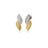 SAN MARCO TEXTURED DIAMOND EARRINGS