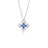 DIAMOND PRINCESS FLOWER NECKLACE