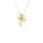 JASMINE GEMSTONE FLOWER NECKLACE