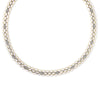 COBRA DIAMOND AND WHITE ENAMEL COLLAR NECKLACE