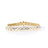 COBRA DIAMOND AND WHITE ENAMEL BRACELET