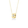 COBRA LARGE DIAMOND RONDEL NECKLACE