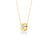 COBRA LARGE DIAMOND RONDEL NECKLACE