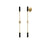 DIAMONDS BY THE INCH ENAMEL BAR AND BEZEL STATION DANGLE EARRINGS