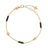 DIAMONDS BY THE INCH ENAMEL BAR AND BEZEL STATION BRACELET