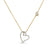 DIAMOND PRINCESS HEART NECKLACE