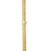 Roberto Coin Cobra Narrow Collar Necklace in 18K Yellow Gold – Pavé Diamond (side view)