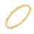 LOVE IN VERONA RIDGED DIAMOND BANGLE