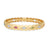 COBRA DIAMOND AND MIXED STONES CUFF BANGLE