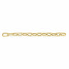 DESIGNER GOLD CHUNKY PAPERCLIP CHAIN BRACELET