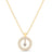 CLASSIC DIAMOND PAVÉ BABY O NECKLACE