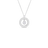 CLASSIC DIAMOND MINI O NECKLACE