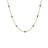 DIAMONDS BY THE INCH DIAMOND & EMERALD CUT STONE LONG NECKLACE