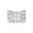 DOLCE FLEXIBLE 3 ROW DIAMOND RING