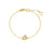 AMORINO DIAMOND HEART BRACELET