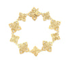 ARABESQUE ALTERNATING MEDIUM/LARGE DIAMOND FLOWER BRACELET