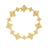 ARABESQUE ALTERNATING SMALL/MEDIUM DIAMOND FLOWER BRACELET