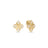 ARABESQUE PAVE DIAMOND FLOWER EARRINGS
