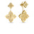 ARABESQUE CONVERTIBLE DIAMOND FLOWER DROP EARRINGS