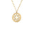 ARABESQUE DIAMOND FLOWER MEDALLION LONG NECKLACE