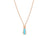 ART DECO DIAMOND AND TURQUOISE ZIPPER NECKLACE