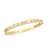 ART DECO MOSAIC ALTERNATING DIAMOND BANGLE
