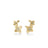 PRINCESS STAR DOUBLE DIAMOND STAR EARRINGS