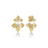 PRINCESS STAR SPLIT DIAMOND STARS DROP EARRINGS