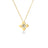 LOVE IN VERONA SMALL DIAMOND FLOWER NECKLACE