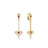 VENETIAN PRINCESS DIAMOND AND RUBELLITE DANGLE EARRINGS