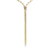 VENETIAN PRINCESS DIAMOND AND RUBELLITE ZIPPER NECKLACE