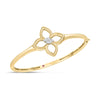 CIALOMA DIAMOND FLOWER BANGLE