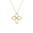 CIALOMA SMALL DIAMOND FLOWER NECKLACE