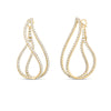 CLASSIC DIAMOND TWIST EARRINGS