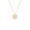 VERNAZZA DIAMOND AND MOTHER OF PEARL FLOWER LONG NECKLACE