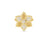 VERNAZZA ALTERNATING PAVE DIAMOND AND SATIN FINISH FLOWER RING