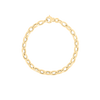 DESIGNER GOLD ALMOND LINK BRACELET