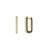DESIGNER GOLD BLACK CERAMIC AND DIAMOND HOOP EARRINGS