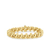 DESIGNER GOLD REVERSIBLE TWISTED LINK BRACELET