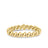 DESIGNER GOLD REVERSIBLE TWISTED LINK DIAMOND BRACELET