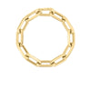 DESIGNER GOLD THICK PAPERCLIP BRACELET