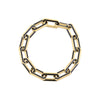 DESIGNER GOLD BLACK CERAMIC BRACELET